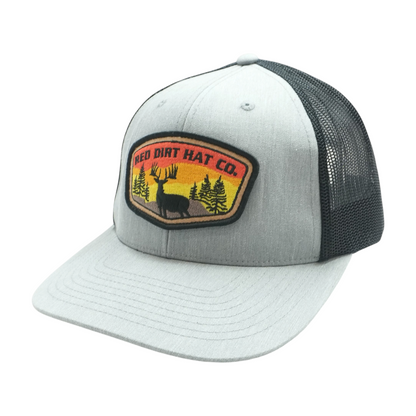 Gray Red Dirt Hat Co. Ballcap Hat