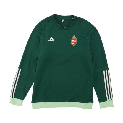 Green Hungary Solid Sweatshirt Pullover