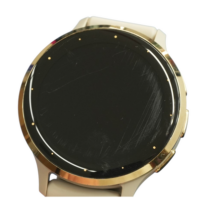 41mm Venu 3S Gold Smartwatch Gray Band Small