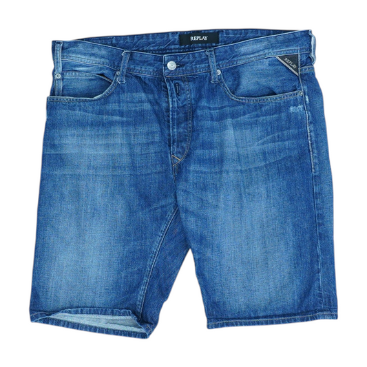Blue Denim Shorts