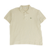 Tan Solid Short Sleeve Polo