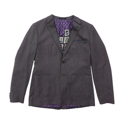 Purple Solid Sport Coat