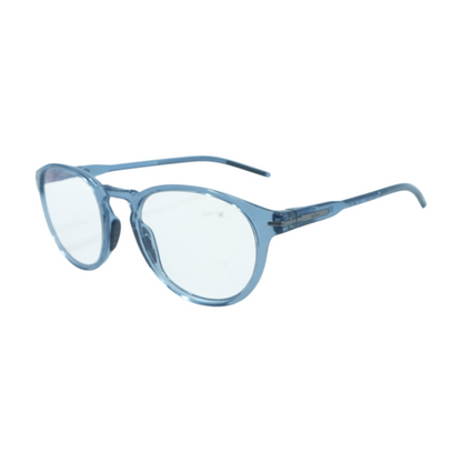 Blue Oslo Round Prescription Eyewear