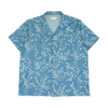 Blue Print Short Sleeve Button Down