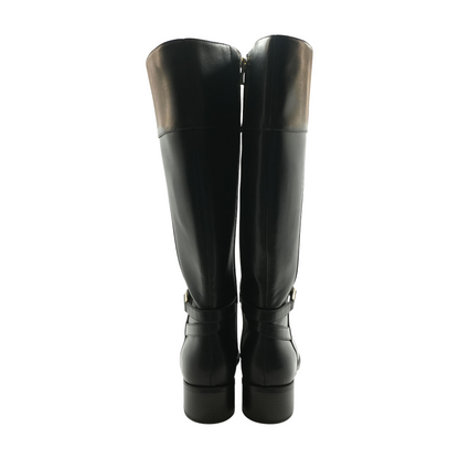Black Knee-High Boots