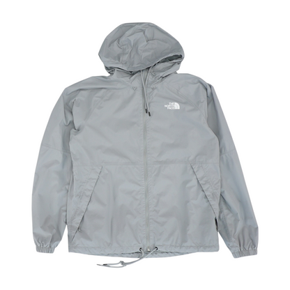 Gray Solid Rain Jacket