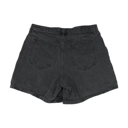 Black Denim Shorts