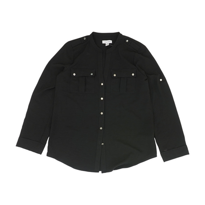 Black Button Down
