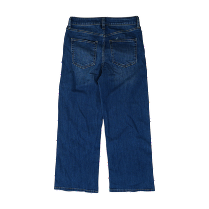 Blue Wide Leg Jeans