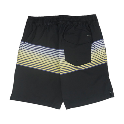Black Striped Swim Bottom