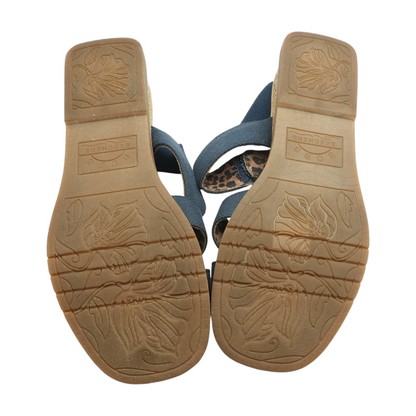 Navy Sandals