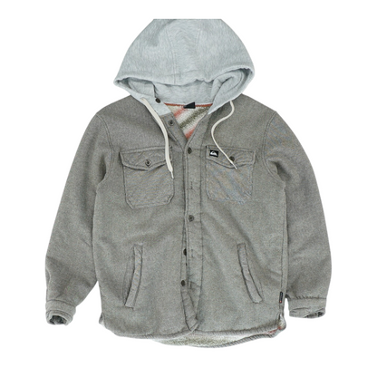Gray Striped Jacket