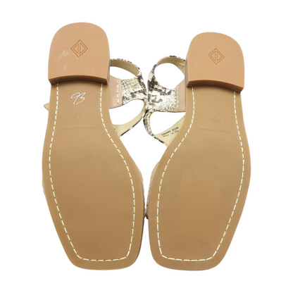 Tan Heeled Sandals