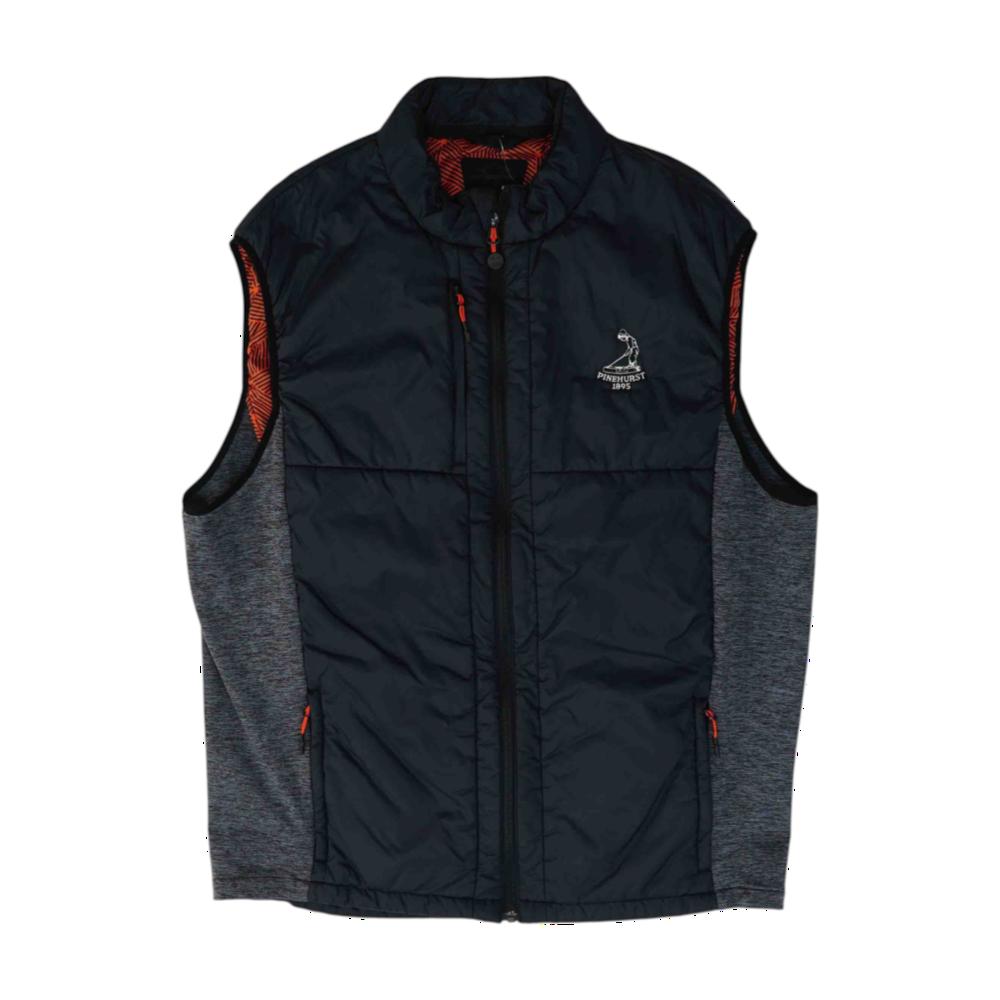 Black Solid Vest