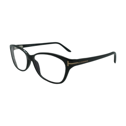 Black TF 5142 Oval Prescription Eyewear