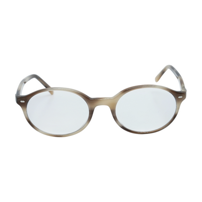 Tortoise German Round Prescription Eyewear