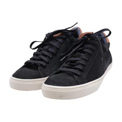 Navy Low-Top Athletic Shoes