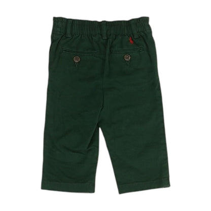 Green Solid Chino Pants