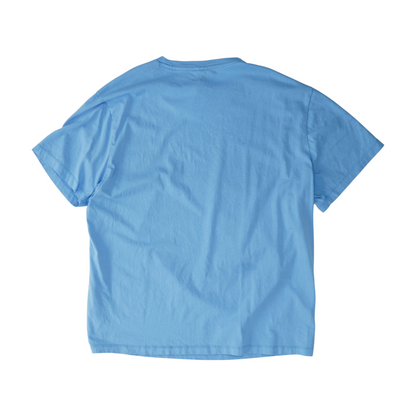 Blue Solid T-Shirt