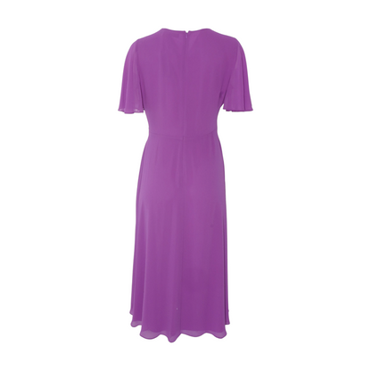 Purple Midi Dress