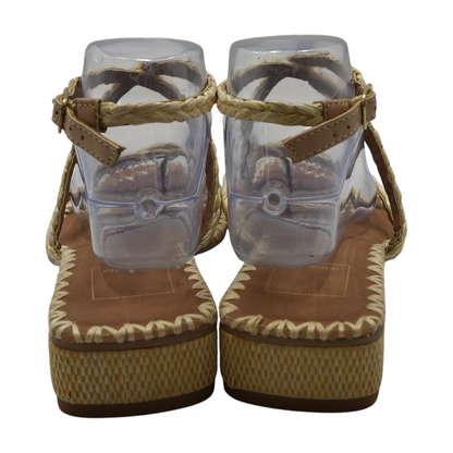 Tan Heeled Sandals