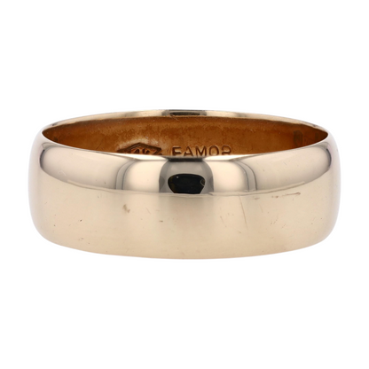 14K Yellow Gold Band