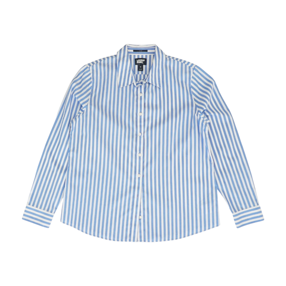 Blue Striped Button Down