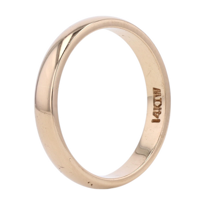 14K Yellow Gold Band Ring