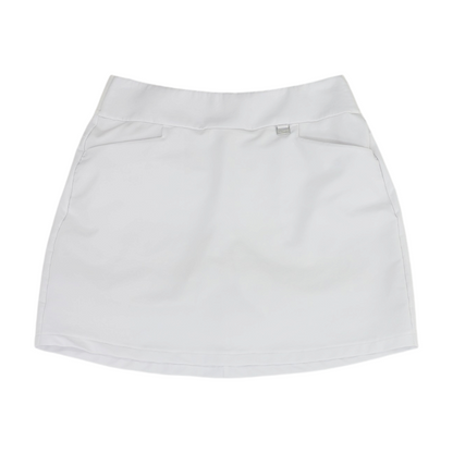 White Active Skort
