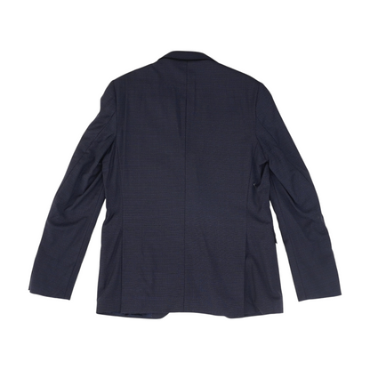 Navy Plaid Sport Coat