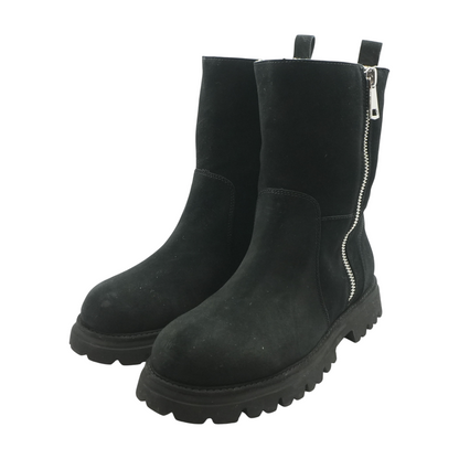 Black Knee-High Boots