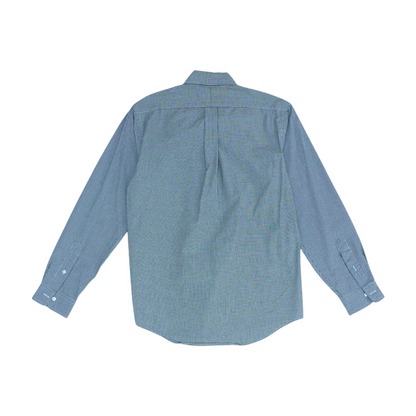 Black Check Long Sleeve Button Down