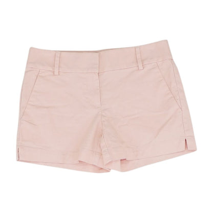 Pink Solid Chino Shorts