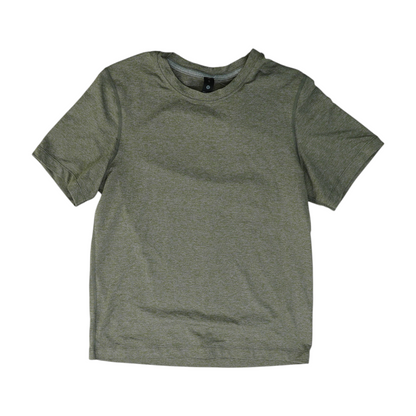 Green Solid Active T-Shirt