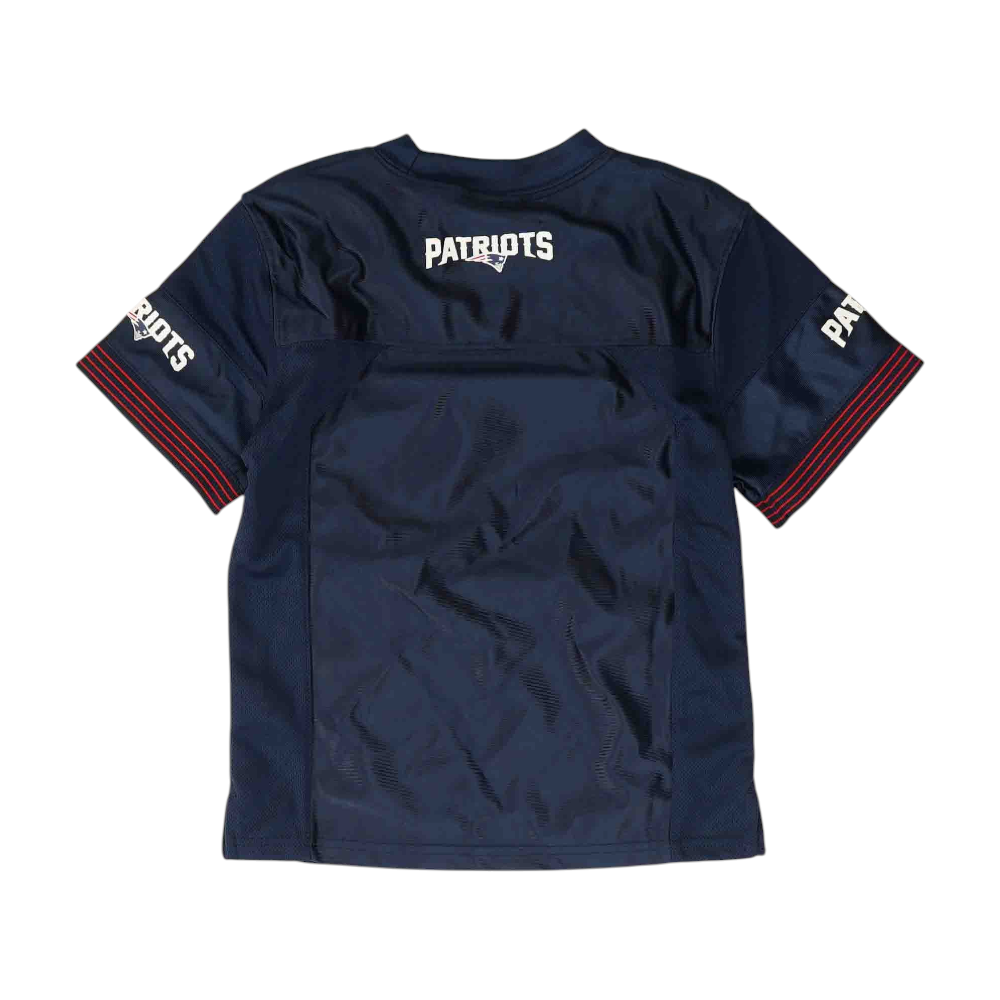Boys' Navy New England Patriots Short Sleeve Jersey