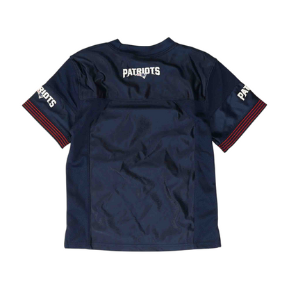 Boys' Navy New England Patriots Short Sleeve Jersey
