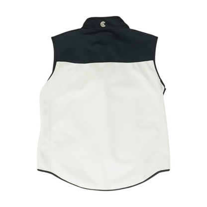 White Color Block Active Vest