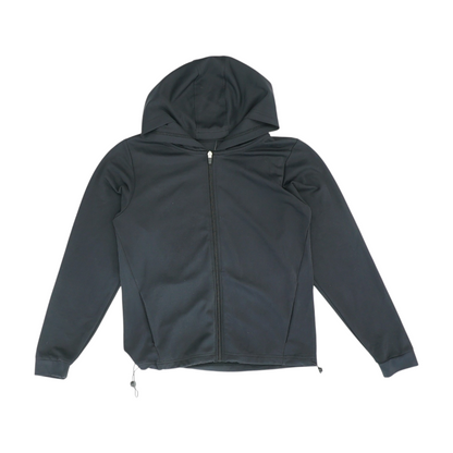 Black Solid Active Jacket