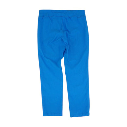 Blue Solid Pants