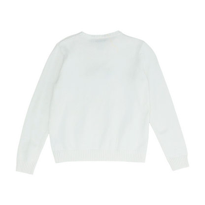 White Pullover Sweater