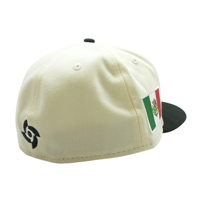 Beige Mexico Ballcap Hat