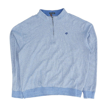 Blue 1/4 Zip Pullover