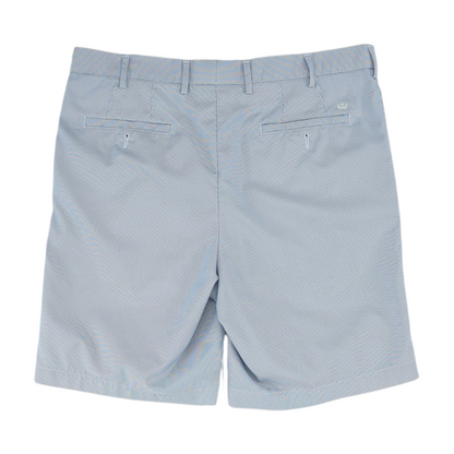 Blue Striped Chino Shorts