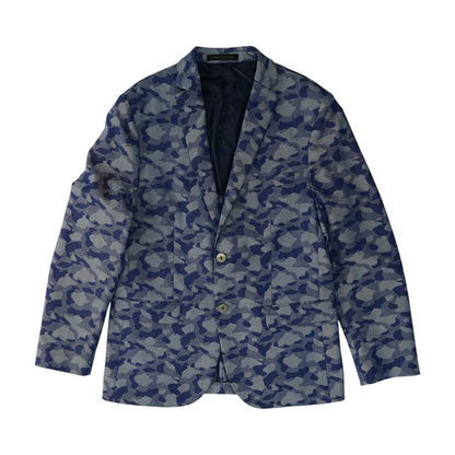 Blue Camo Sport Coat
