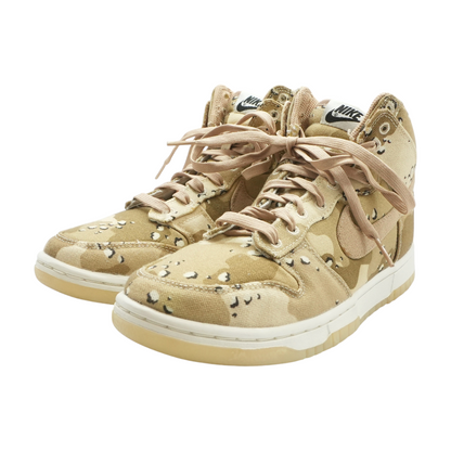 Dunk High Desert Camo High-Top Athletic Shoes