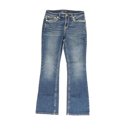 Blue Bootcut Jeans