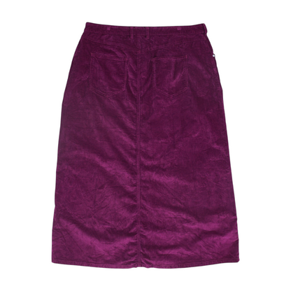 Purple Plus Midi Skirt
