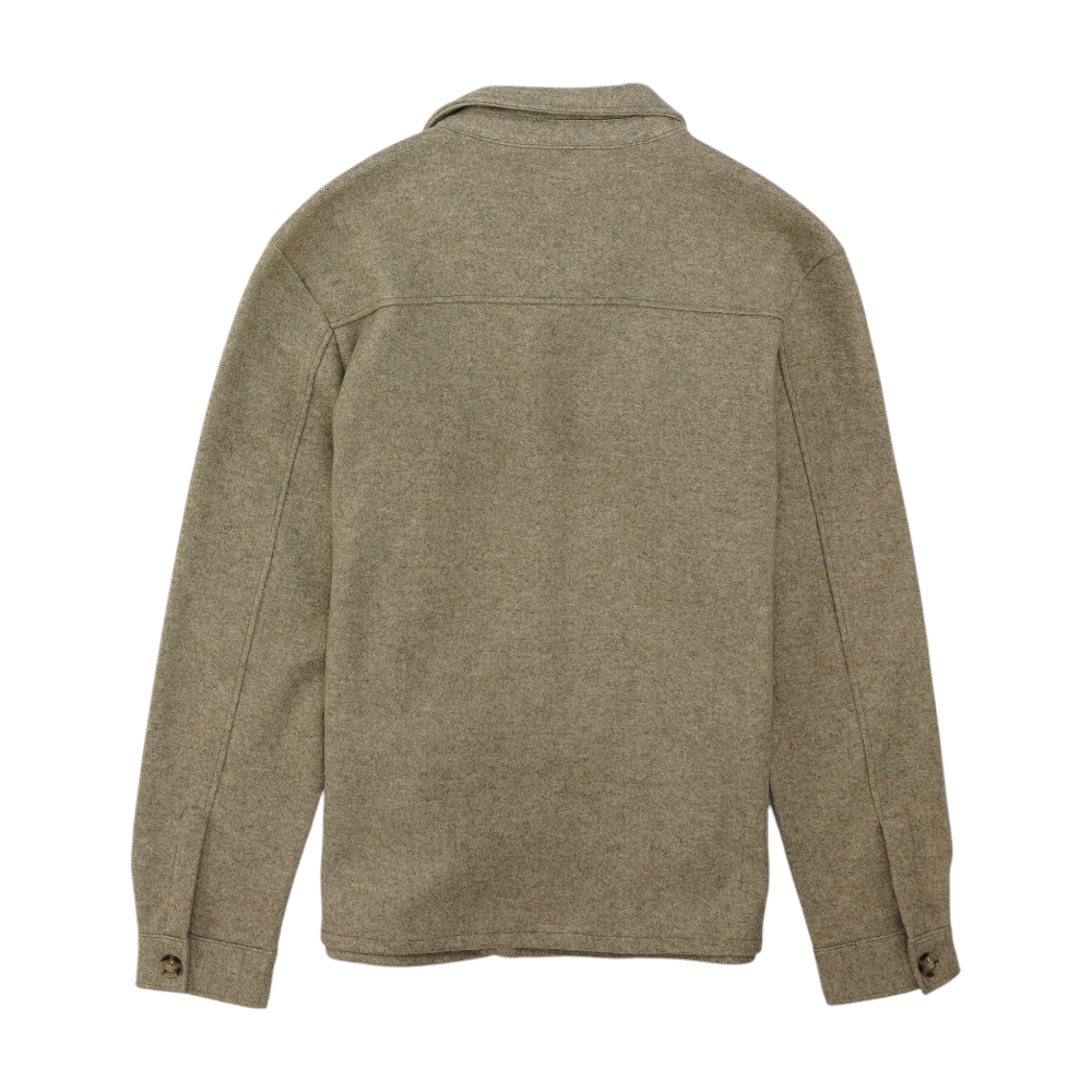 Beige Solid Jacket