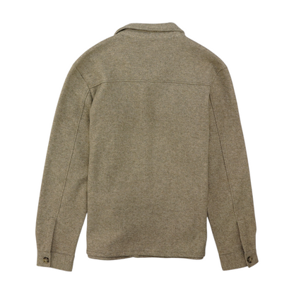 Beige Solid Jacket