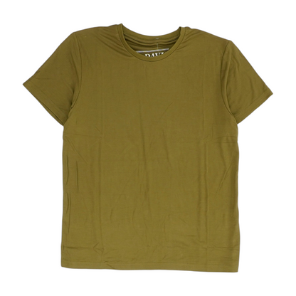 Green Solid T-Shirt